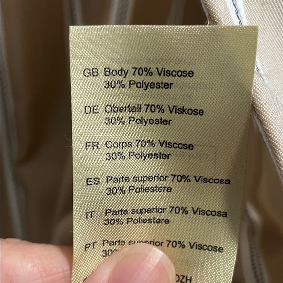 Scotch & Soda Beige and White Striped Romper - Picture 11 of 16